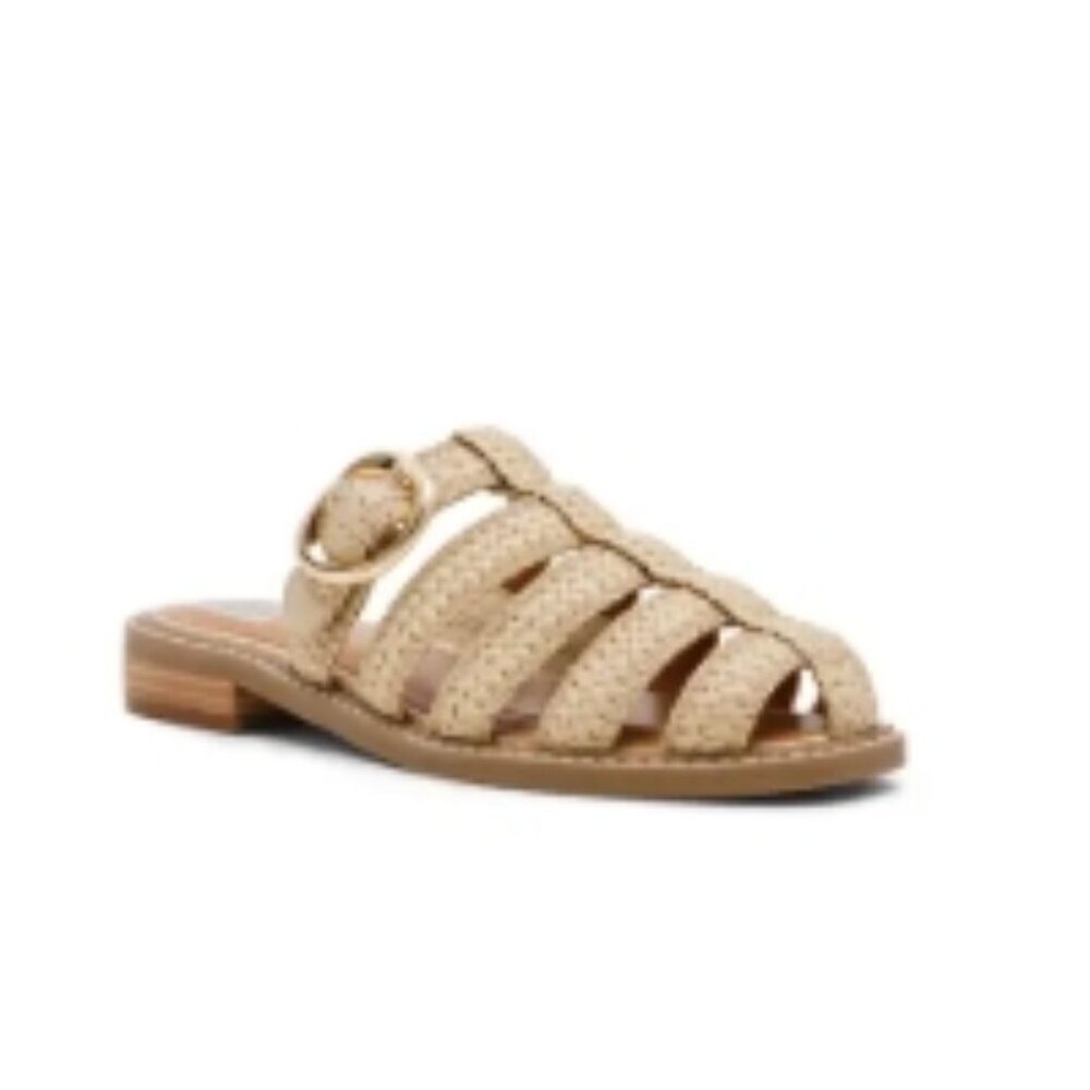 DV by Dolce Vita Fyona Mule Sandals Raffia Size 8.5 NWT